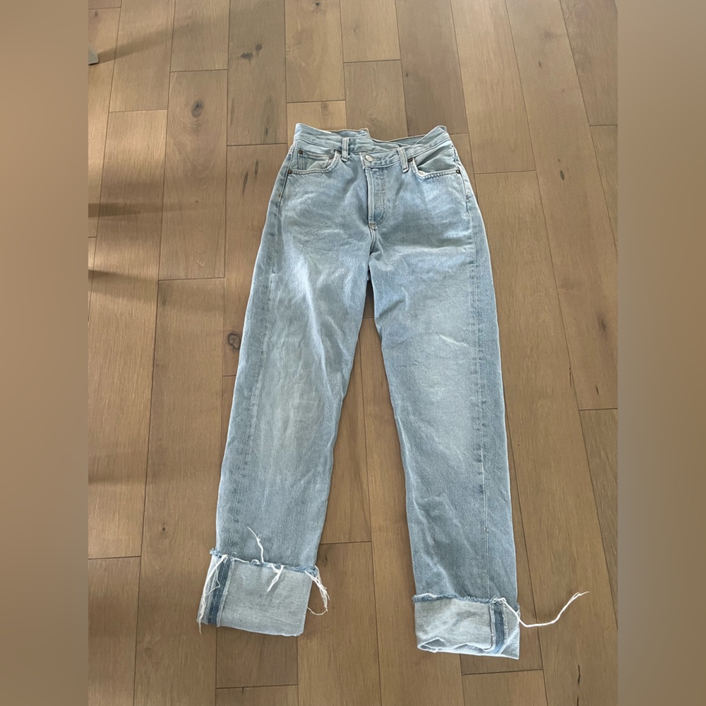 Agolde Light Blue Women Jeans